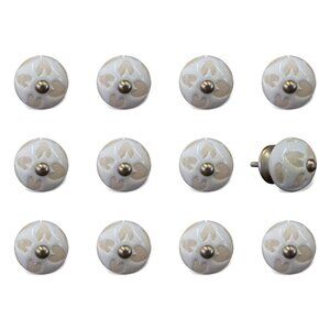 Knob-It Home Decor Classic Cabinet & Drawer Knobs | 12-Piece | K3961
